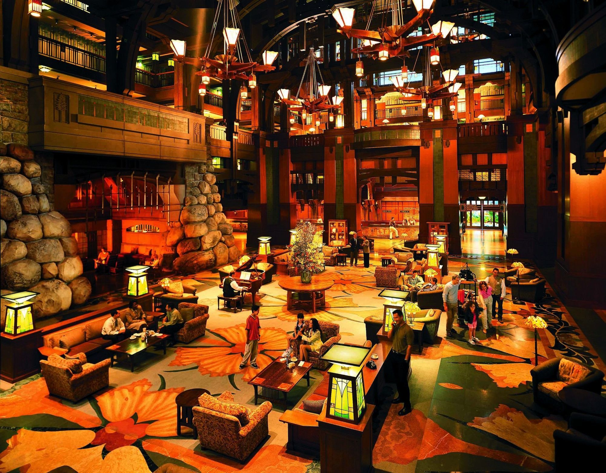 Disney'S Grand Californian Άναχαϊμ Εσωτερικό φωτογραφία